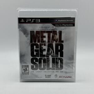 Metal Gear Solid: The Legacy Collection Sony PlayStation 3, PS3 Brand New Sealed